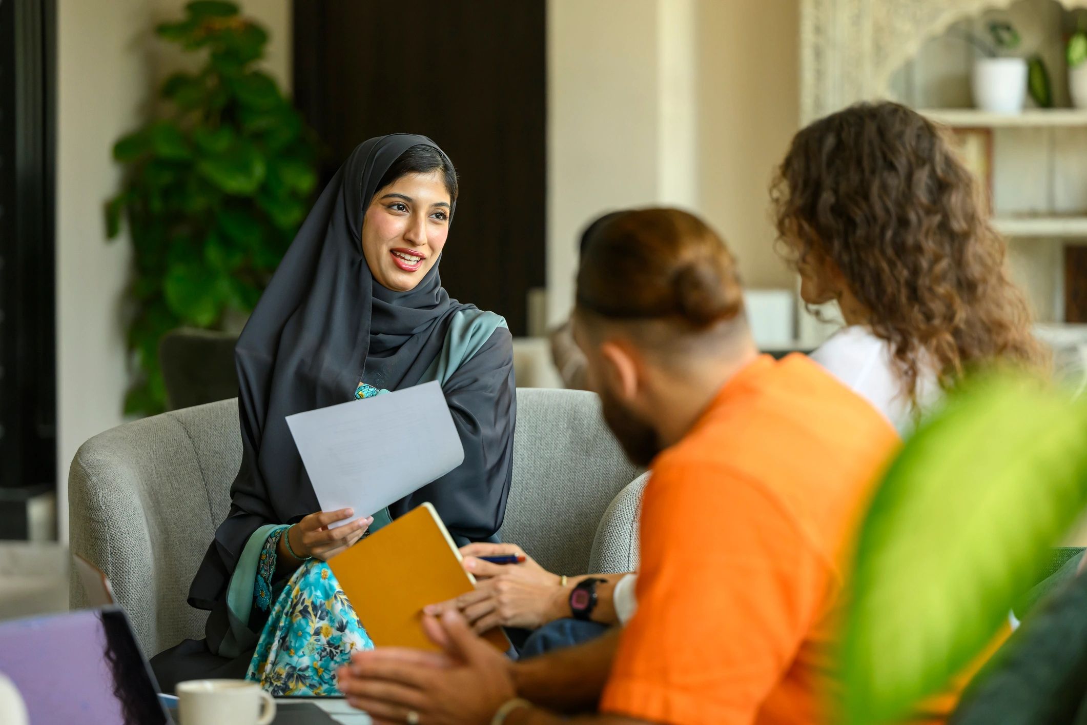 Travel consultation meeting with Muslim clients